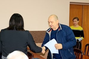 Козятинський міський голова Тетяна Єрмолаєва зустрілася із учасниками бойових дій та членами сімей загиблих