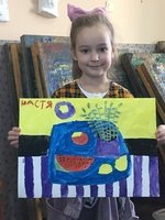 До Дня художника учні образотворчого відділення Козятинської дитячої музично школи подарували вітання своїм творчим наставникам